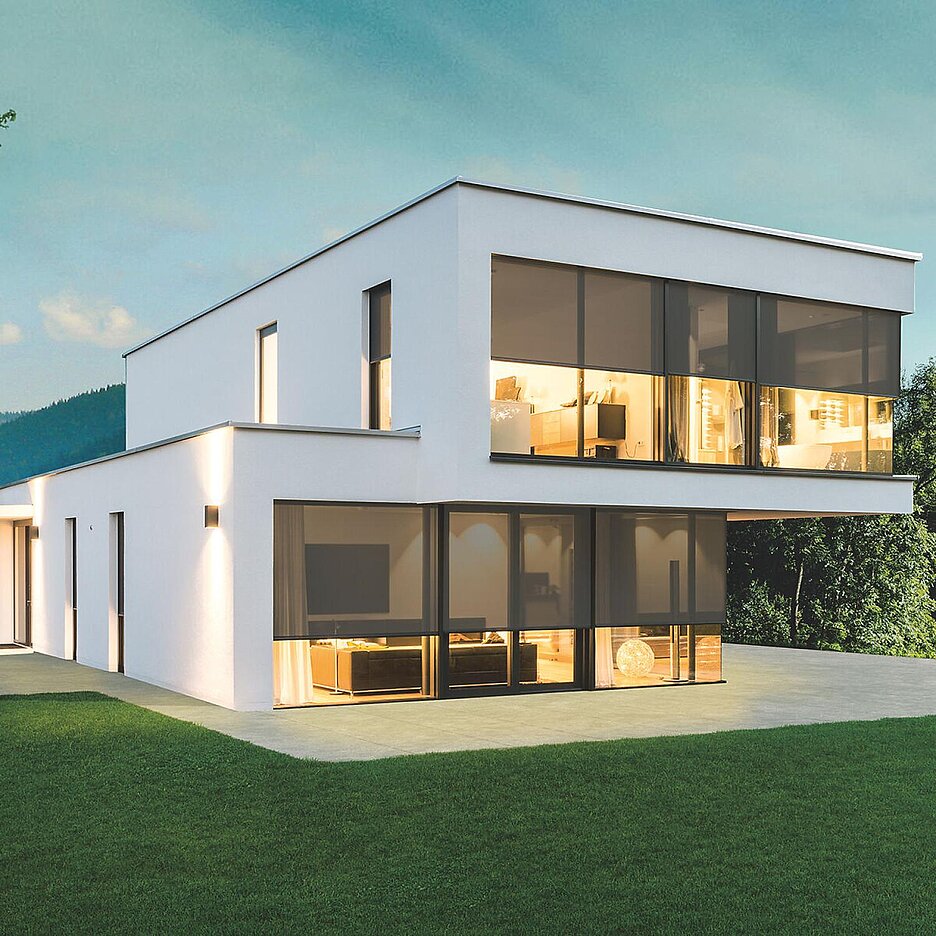 Textilscreens Objekt